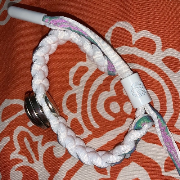 Rastaclat style braided bracelet - Picture 2 of 3